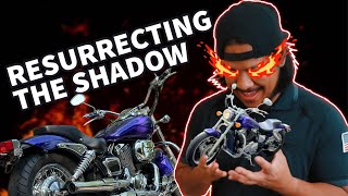 Fixing A Motorcycle That Has Been Sitting  2003 Honda Shadow Not Starting [upl. by Pru231]