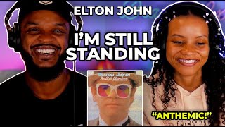 🎵 Elton John  Im Still Standing REACTION [upl. by Acassej691]