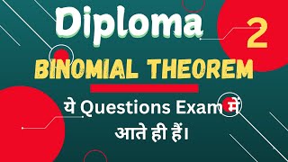 Binomial theorem Full concepts Important questions for all exam All competitive exams [upl. by Ralfston]