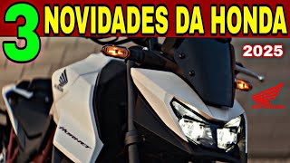 3 Motos de 750cc da Honda Atualizadas para 2025 [upl. by Nosneb]