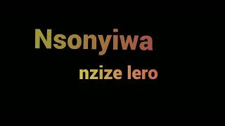 Nsonyiwa Mukama lyrics [upl. by Gettings511]