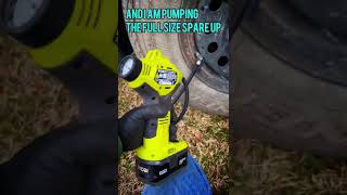 Ryobi Inflator in Action [upl. by Eiresed573]