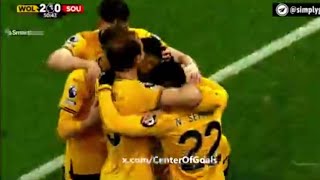 Matheus Cunha Goal Wolves Vs Southampton 20 All Goals Analysis amp Extended Highlights [upl. by Aelsel449]