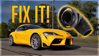 How to Replace the Crank Case Breather Hose on a GR Supra – Easy DIY Fix [upl. by Annoya]