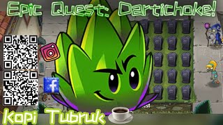 Plants vs Zombies 2 EPIC QUEST PREMIUM PLANT  DARTICHOKE  PVZ2 Epic Quest Best Strategy ☕️ [upl. by Eyram]