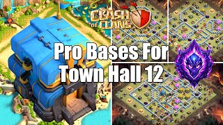 🏆 Pro TH12 Bases for Clash of Clans 2024 ⚔️ [upl. by Hgielime349]