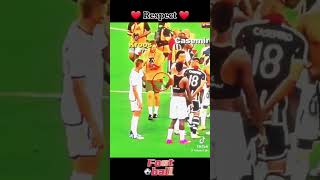 Respect moments in Football 👏❤️‍🩹respect foryoufunny moments viralshorts [upl. by Riddle]