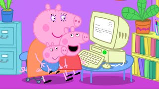 Peppa Pig in Hindi  Mammee Pig Kaam Pe  हिंदी Kahaniya  Hindi Cartoons for Kids [upl. by Anazraf805]