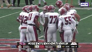 Thanksgiving Day High School Football  Brockton at BridgewaterRaynham 2019 [upl. by Geraud]