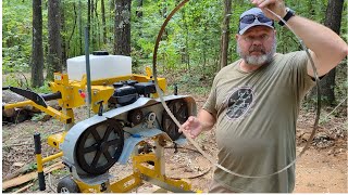 Frontier OS18 Sawmill Blade Change [upl. by Trescott]