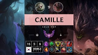 Camille Top vs Malphite  KR Master Patch 1413 [upl. by Kriste]