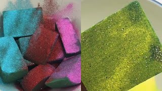 Crushing Wet Floral Foam  Satisfying ASMR [upl. by Filiano529]