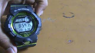 how to get autolight on g shock gbd 800 [upl. by Azerila]