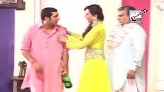 SHARABI ZAFRI KHAN NASIR CHANUTI  LATEST COMEDY STAGE DRAMA CLIP  HITECH PAKISTANI [upl. by Halueb]