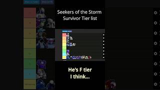 Risk of Rain 2 Survivor Tier List Seekers of the Storm DLC riskofrain riskofrain2 ror2 [upl. by Senior]