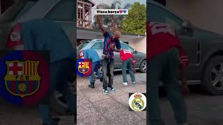 Real Madrid vs FC Barcelona dance by kinsacademia world halamadrid viscabarca dance [upl. by Nevaed552]