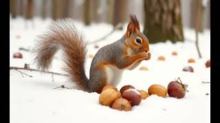 Musik Song Das große Sammeln der Eichhörnchen – Vorbereitung für den Winter [upl. by Leventhal]