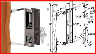 PrimeLine C 1032 Keyed Sliding Glass Door Handle Set – Replace Old or Damaged Door Handles Quickly [upl. by Nosdrahcir770]