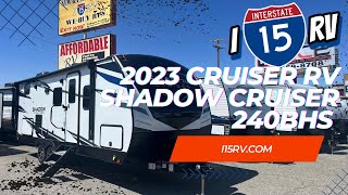 AMAZING  2023 Shadow Cruiser 240BHS Walkthrough [upl. by Malone]