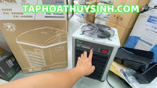 TEST CHILLER TECO TK1000 ship khách Hà Nội  taphoathuysinhcom [upl. by Ahidam352]