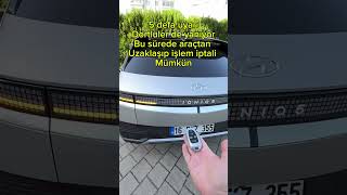 İoniq 5 Advance anahtarsız temassız bagaj açma elektrikliotomobil hyundai ioniq5 [upl. by Otrebliw]