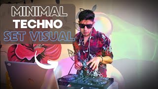 MINIMAL TECHNO SET 1 HD VISUALES borisbrejcha techno minimal dj set edm mix electro [upl. by Scully]