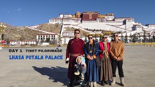 Day 1 Lhasa Potala Palace ཕོ་བྲང​​་པོ་ཏ་ལ་ HD quality [upl. by Raphael]