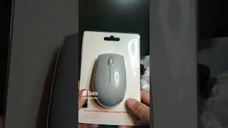 Unboxing Mouse wireless Lenovo 300 receiver nano [upl. by Ayrolg]