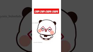 Chipi chipi tapa tapa 🫶🏼shorts cartoon cute bubuanddudu milkmocha dudububu [upl. by Anaeg]