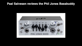 Bass Weekly  Let´s play Phil Jones Bass Buddy [upl. by Nanji]