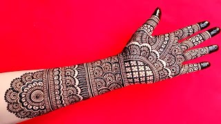 mehndi designs  mendini design  cone designs  mehandi design  mehdi ka dizain  madhi ke design [upl. by Yrrac]