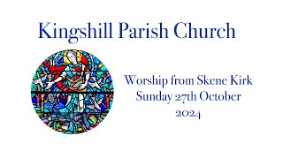 Sunday Worship  27th October 2024 [upl. by Arrim]