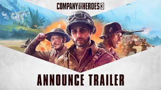 Company of Heroes 3  Official Announce Trailer [upl. by Selig]