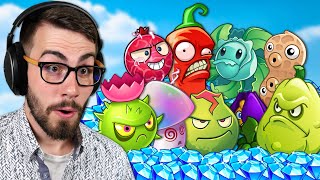 Buying EVERY Premium Gem Plant Plants vs Zombies 2 [upl. by Baldridge]