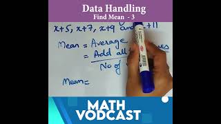 Data handling  mean median mode class 7  CBSE  ICSE  SSC  NCERT [upl. by Dasha]