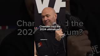 McGregor vs Chandler is OFFDana White💀 ufc mma announcement [upl. by Ettenawtna]