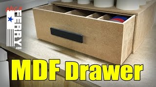 Ⓕ MDF Drawer  Shop Time With Nick [upl. by Cormack]