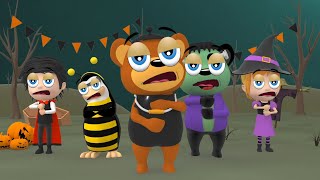 HeyKids A Ram Sam Sam Halloween Song for Kids Its Halloween Aye Aye Aye Expression Effects [upl. by Hnilym]