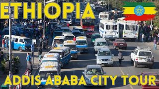 ADDIS ABABA ETHIOPIA CITY TOUR 4K VIDEO [upl. by Aiksa]