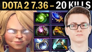 Invoker Gameplay Miracle with 20 Kills and Crafter  Dota 736 [upl. by Abeu]