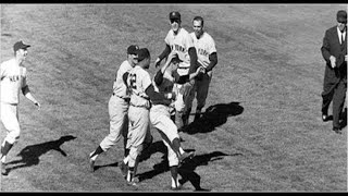 October 16 1962 World Series Game 7 New York Yankees at New York Giants Ralph Terry vs Jack Sanford [upl. by Rollecnahc]