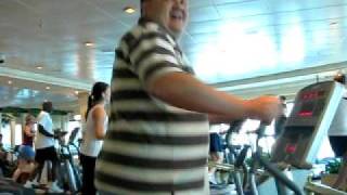 Voyager of the Seas Gym [upl. by Antony]