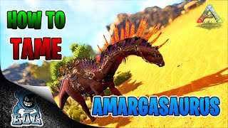 ARK Amargasaurus Taming [upl. by Chemesh696]