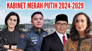 BERIKUT PROFIL MENTERIMENTERI KABINET MERAH PUTIH PERIODE 20242029 [upl. by Duax713]