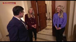 Speaker Johnson and his Wife Kelly Show Kayleigh McEnany the Congressional Prayer Room [upl. by Etoile20]