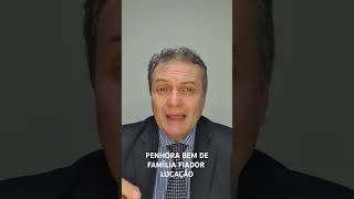 PENHORA BEM DE FAMÍLIA FIADOR LOCAÇÃO juridico noticiasjuridicas [upl. by Namia]