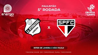 INTER DE LIMEIRA X SÃO PAULO  28022024  PAULISTÃO  AO VIVO [upl. by Assel]