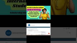 DAAD Scholarships  Fully Funded Scholarship for International Student  Apply Now Study in Germany [upl. by Luckett]