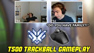 T500 Trackball Player vs Former Pro [upl. by Stormi376]