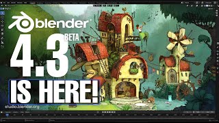 Blender 43 Beta Is Finally Here [upl. by Lhary]